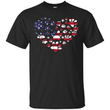 Amercian Paw Heart 4th Of July Patriot Dog Owner TShirt JAQ T-Shirt