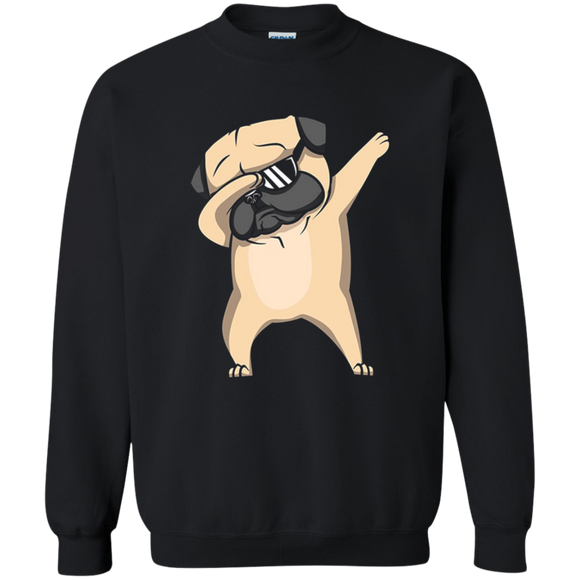 Dabbing Pug Cute Dog Dab Unisex Sweatshirt